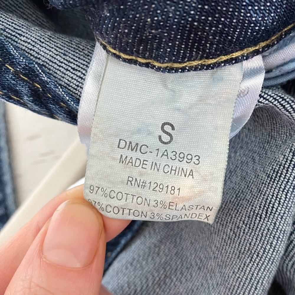 Machine Distressed Ripped Overalls 26 Nouvelle Mode - Picture 12 of 13